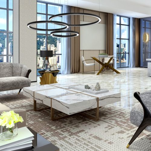 GALAXIA Fekete 85W LED kör alakú függőlámpa Milagro