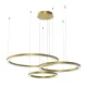 GALAXIA Gold 85W LED kör alakú függőlámpa Milagro