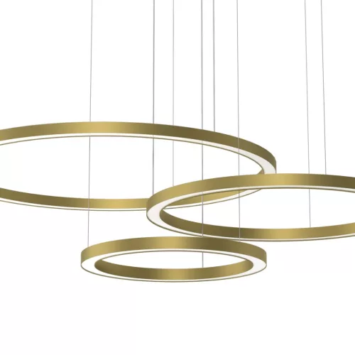 GALAXIA Gold 85W LED kör alakú függőlámpa Milagro