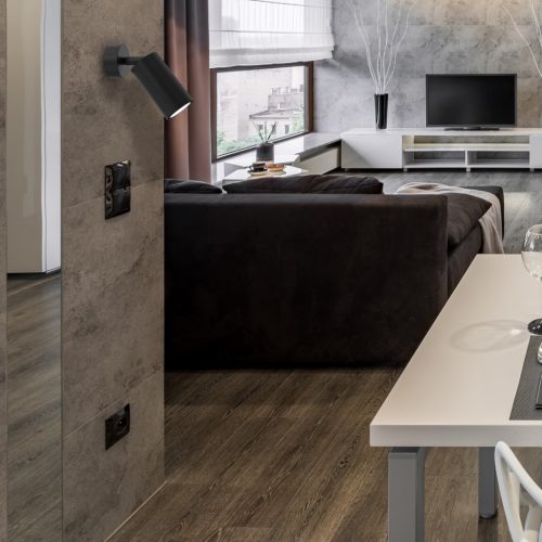 HUDSON fali lámpa fekete 1xGU10 Milagro