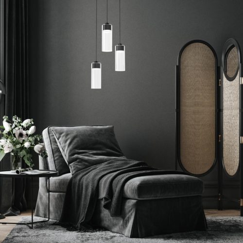 CLARISSA mennyezeti függőlámpa 3xGX53 Milagro szalag