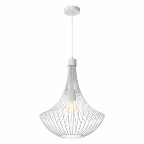 CESTA mennyezeti függőlámpa fehér 1xE27 Milagro
