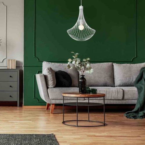 CESTA mennyezeti függőlámpa fehér 1xE27 Milagro