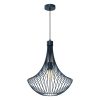 CESTA sötétkék mennyezeti függőlámpa 1xE27 Milagro