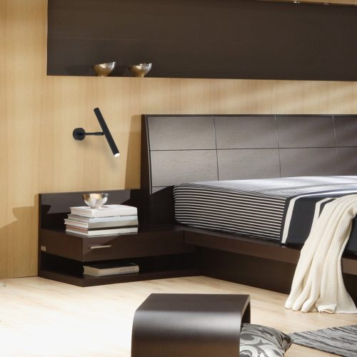 MONZA fekete fali lámpa 1xG9 max 8W LED Milagro