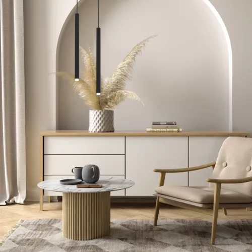 MONZA Fekete mennyezeti lámpa 1xG9 max 8W LED Milagro