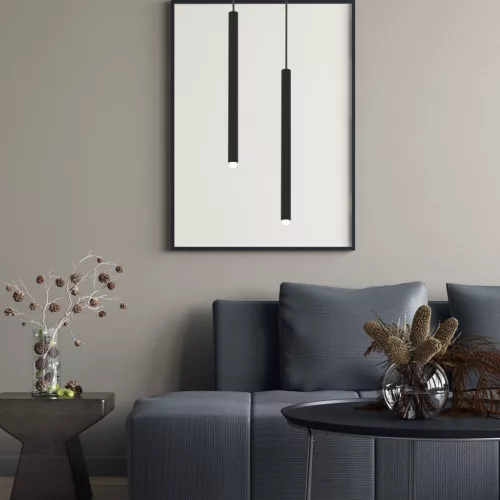 MONZA Fekete mennyezeti lámpa 1xG9 max 8W LED Milagro