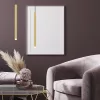 MONZA mennyezeti függőlámpa sárgaréz 1xG9 max 8W LED Milagro