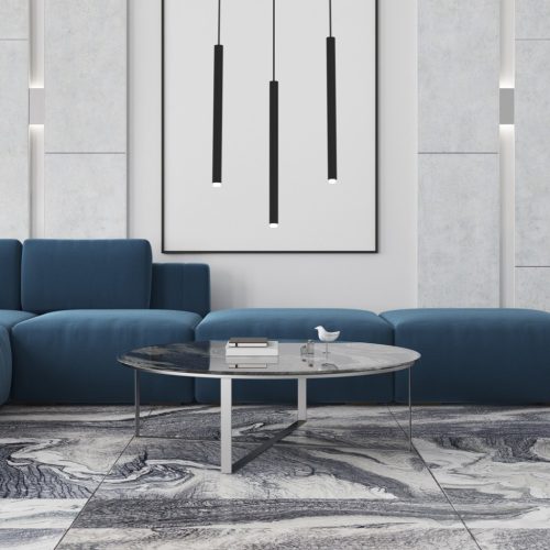 MONZA Fekete mennyezeti lámpa 3xG9 max 8W LED Milagro