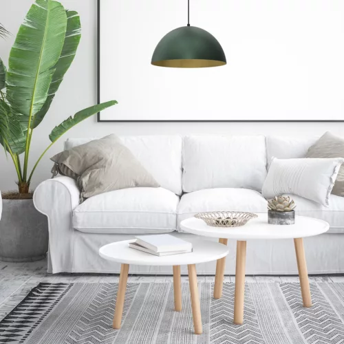 BETA Függesztett mennyezeti lámpa Green Gold 1xE27 35cm Milagro