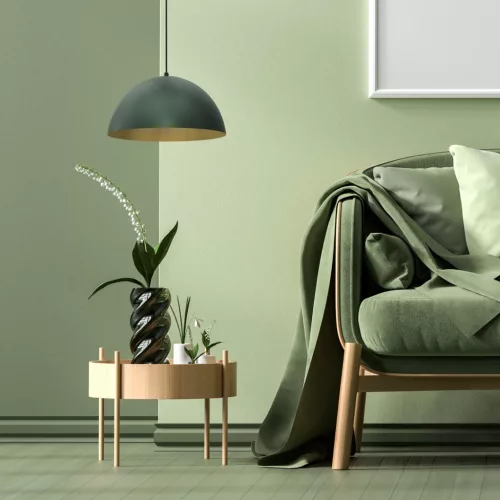 BETA Függesztett mennyezeti lámpa Green Gold 1xE27 35cm Milagro