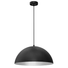   BÉTA mennyezeti függőlámpa fekete-fehér 1xE27 45cm Milagro