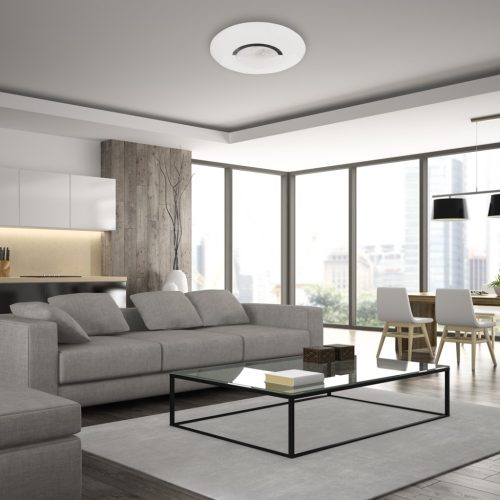 Felületre szerelhető LED mennyezeti lámpa SPARKY 50W + Milagro távirányító