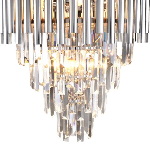 MADISON csillár mennyezeti lámpa króm 9xE14 Milagro