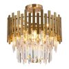 ASPEN arany csillár mennyezeti lámpa 6xE14 Milagro
