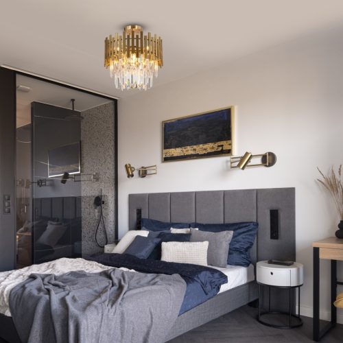 ASPEN arany csillár mennyezeti lámpa 6xE14 Milagro