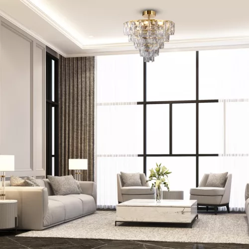 CHELSEA arany csillár mennyezeti lámpa 6xE14 Milagro