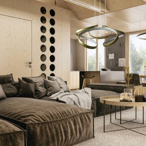 CRAFT Gold 46W LED Milagro mennyezeti lámpa