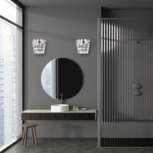 CARISMA fali lámpa króm 2xE14 Milagro