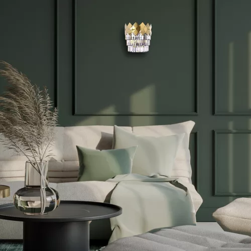 CARISMA Falilámpa Arany 2xE14 Milagro