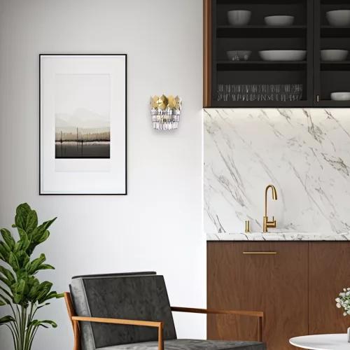 CARISMA Falilámpa Arany 2xE14 Milagro