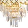 CARISMA arany csillár mennyezeti lámpa 9xE14 Milagro