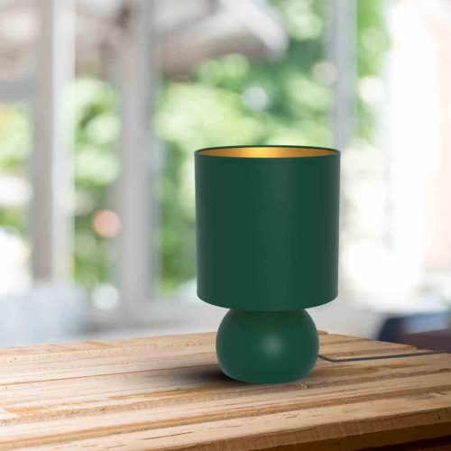 VICKY LED Asztali lámpa zöld 1xE27 Milagro