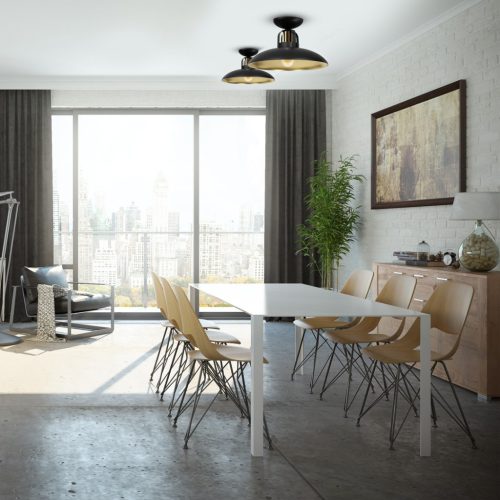 FELIX Black Gold mennyezeti lámpa 1xE27 Milagro