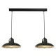 FELIX Black Gold függesztett mennyezeti lámpa 2xE27 Milagro