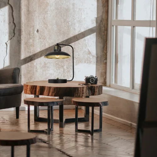 FELIX Black Gold LED Asztali lámpa 1xE27 Milagro