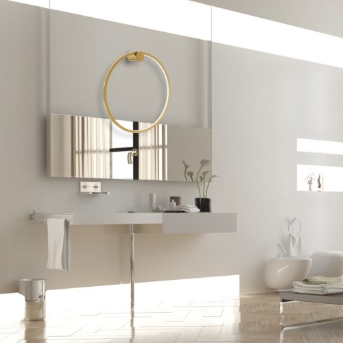 Saturno Gold fali lámpa 25W LED Milagro