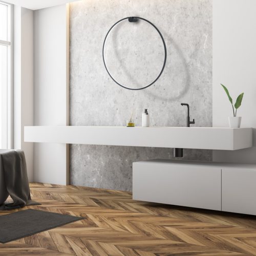 Saturno fali lámpa fekete 46W LED Milagro