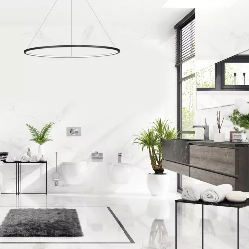 Saturno Black 65W LED Milagro mennyezeti lámpa