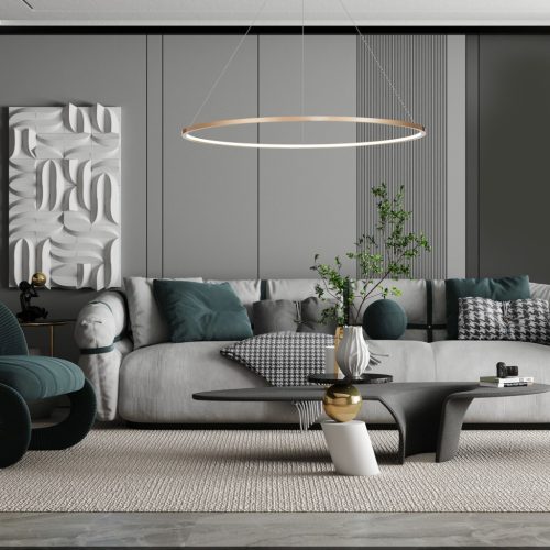 Saturno Gold 65W LED Milagro függő mennyezeti lámpa