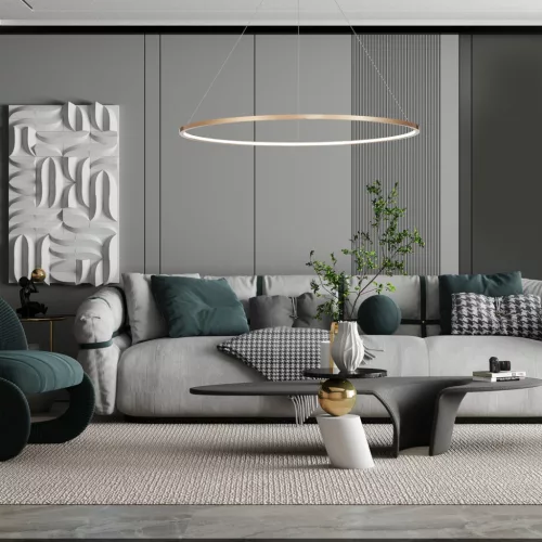 Saturno Gold 65W LED Milagro függő mennyezeti lámpa