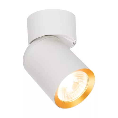 Felületre szerelhető halogén lámpatest Andy 1xGU10 White Gold Spot Milagro