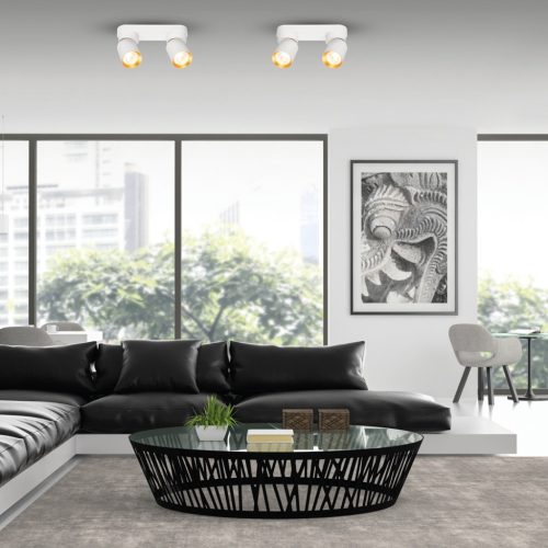 ANDY mennyezeti lámpa 2xGU10 White Gold Milagro