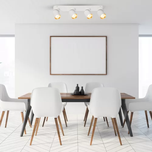 ANDY mennyezeti lámpa 4xGU10 White Gold Milagro