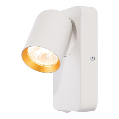 Andy fali lámpa 1xGU10 White Gold Milagro