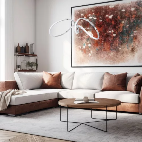 TESORO króm 48W LED Milagro mennyezeti lámpa