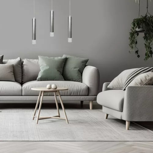 Mennyezeti függőlámpa TUBI CHROM 1xGU10 Milagro