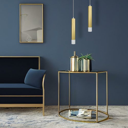 TUBI Arany mennyezeti lámpa 1xGU10 Milagro