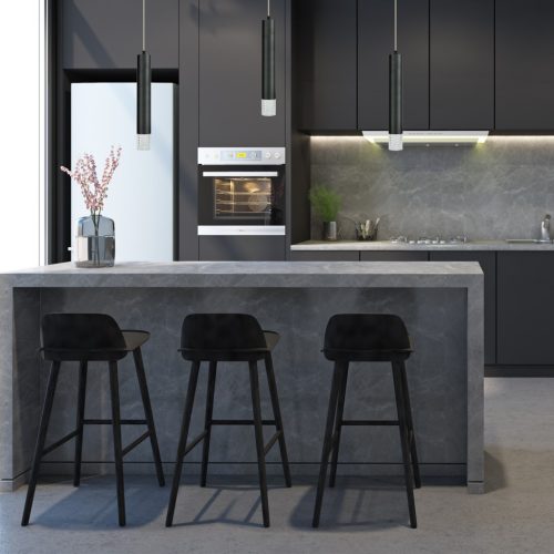 TUBI fekete mennyezeti lámpa 1xGU10 Milagro