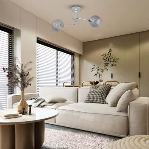 OAKLAND mennyezeti lámpa 2xE27 Milagro