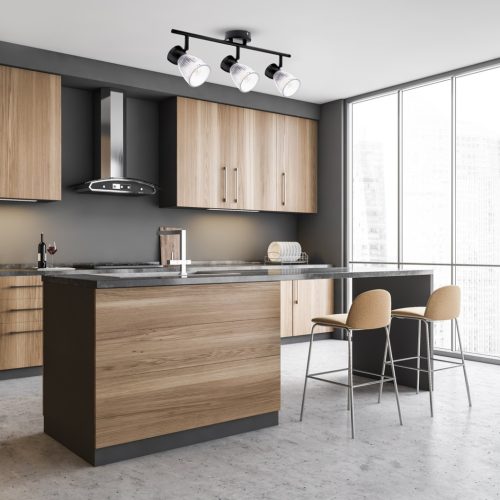 LEGJOBB mennyezeti lámpa fekete 3xE14 Milagro