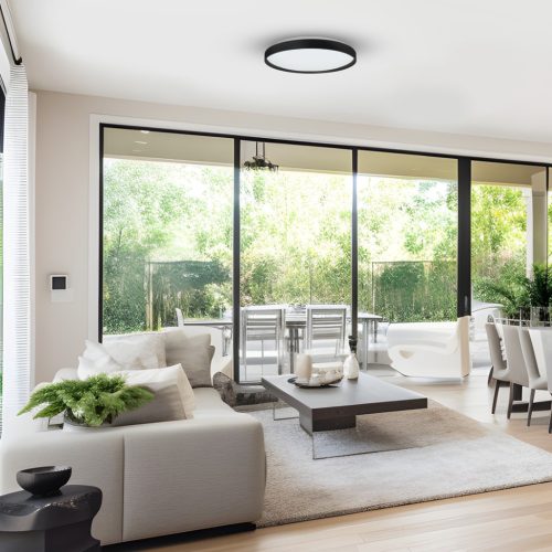 Felületre szerelhető LED mennyezeti lámpa RINGO RGB 36W Ø390 mm Milagro