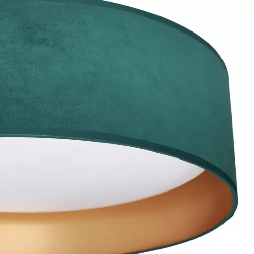 LED felületre szerelhető mennyezeti lámpa RONDO Green 18W LED Milagro