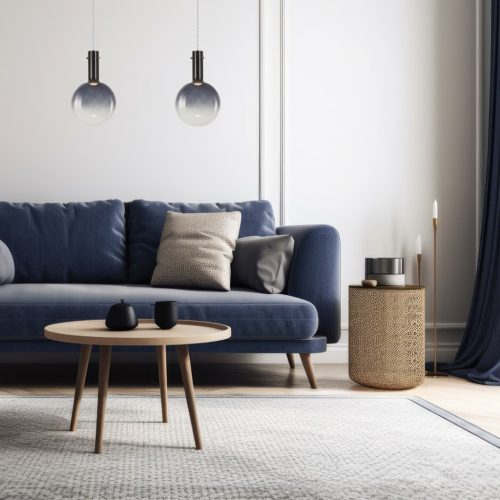 TORONTO mennyezeti függőlámpa 1xGU10 fehér és sötétkék Milagro