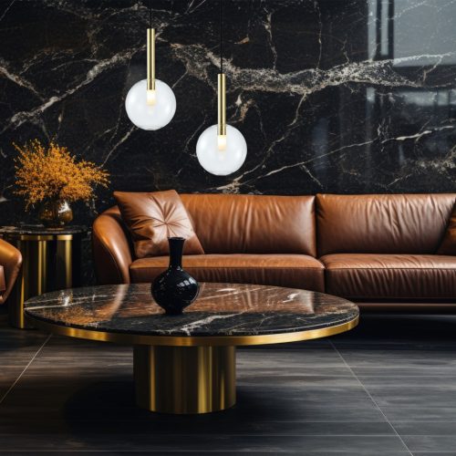 NIKO Gold függő mennyezeti lámpa 1xG9 fi 200 Milagro