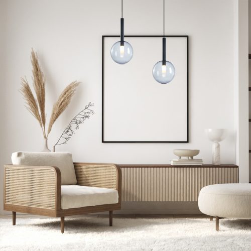 NIKO fekete mennyezeti lámpa 1xG9 fi 200 Milagro